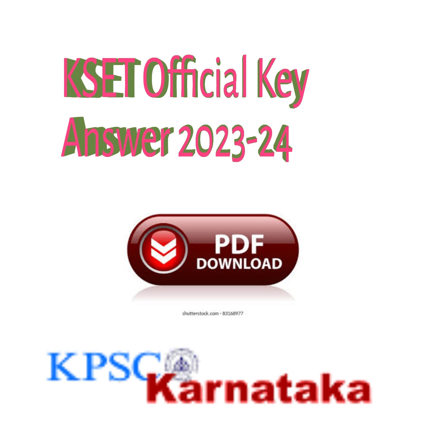 KSET Official Key Answer 2023-24